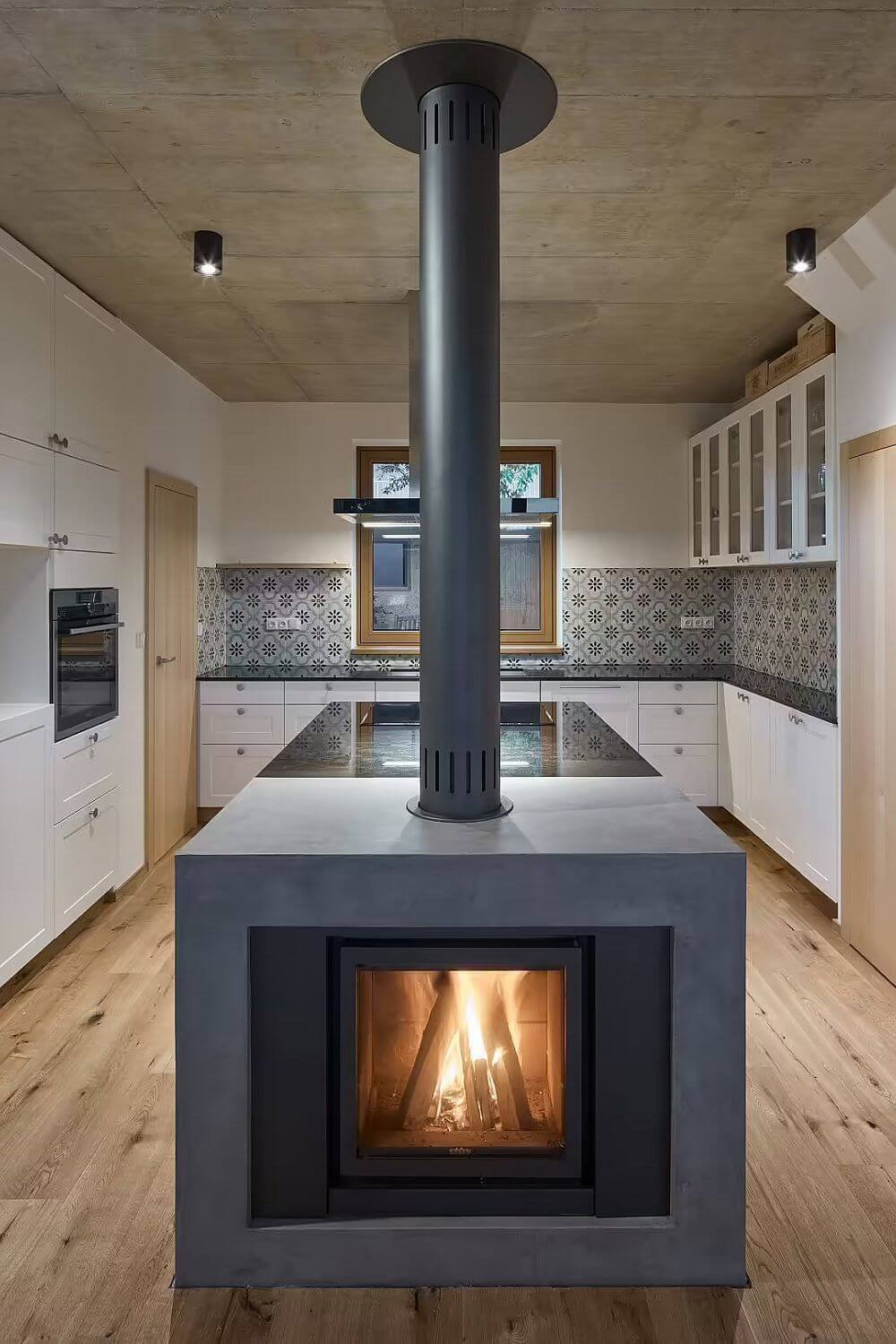 Casa República Checa cocina