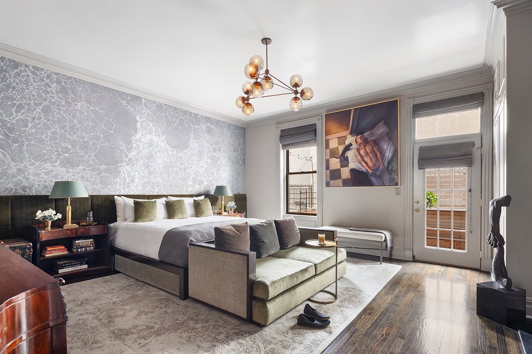 Casa del actor Neil Patrick Harris dormitorio