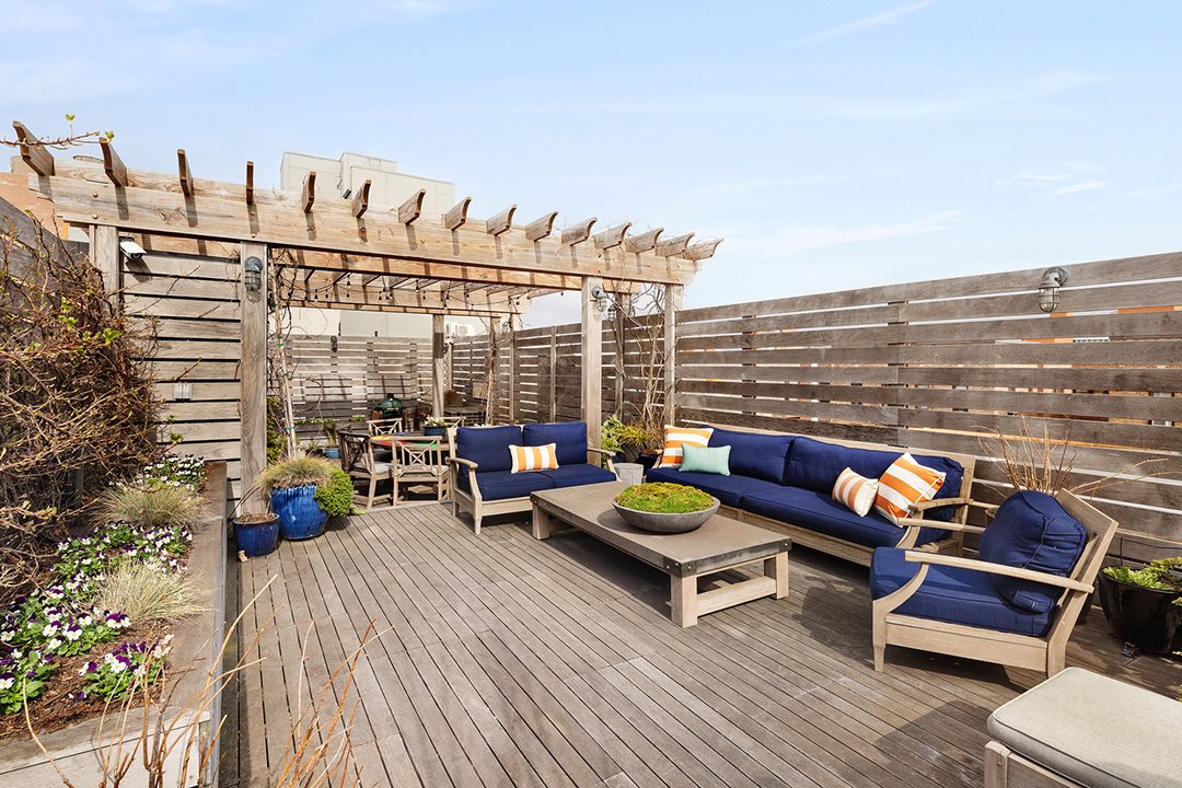 Casa del actor Neil Patrick Harris terraza