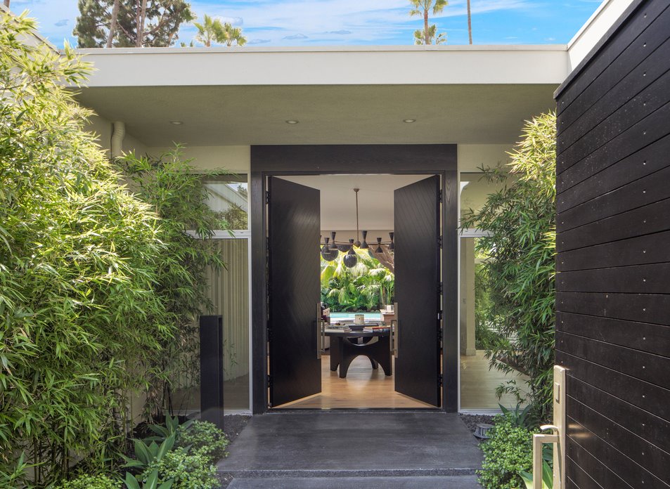 Casa moderna Cindy Crawford entrada