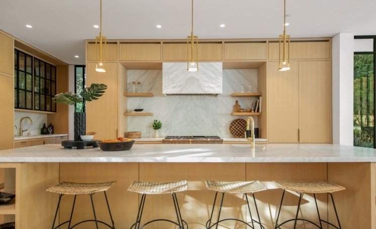 Casa Sofia Richie y Elliot Grainge cocina