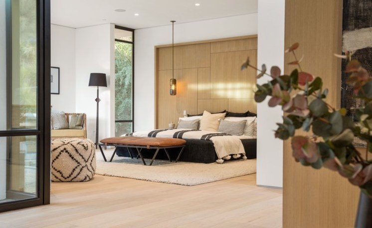 Casa Sofia Richie y Elliot Grainge dormitorio