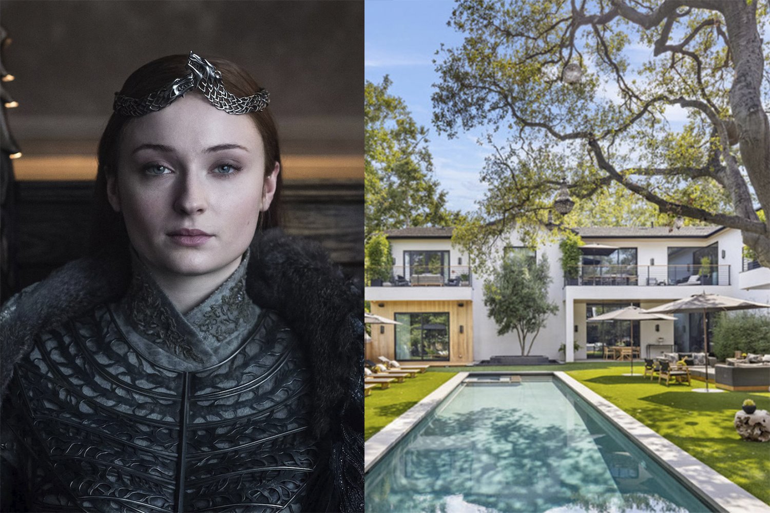 Casa de la actriz de Juego de Tronos Sophie Turner