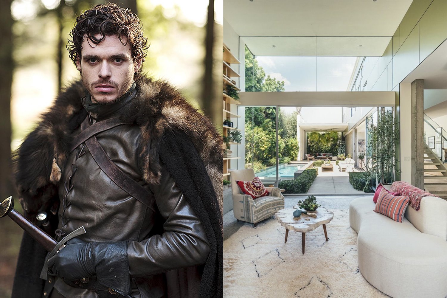 Casa del actor de Juego de Tronos Richard Madden