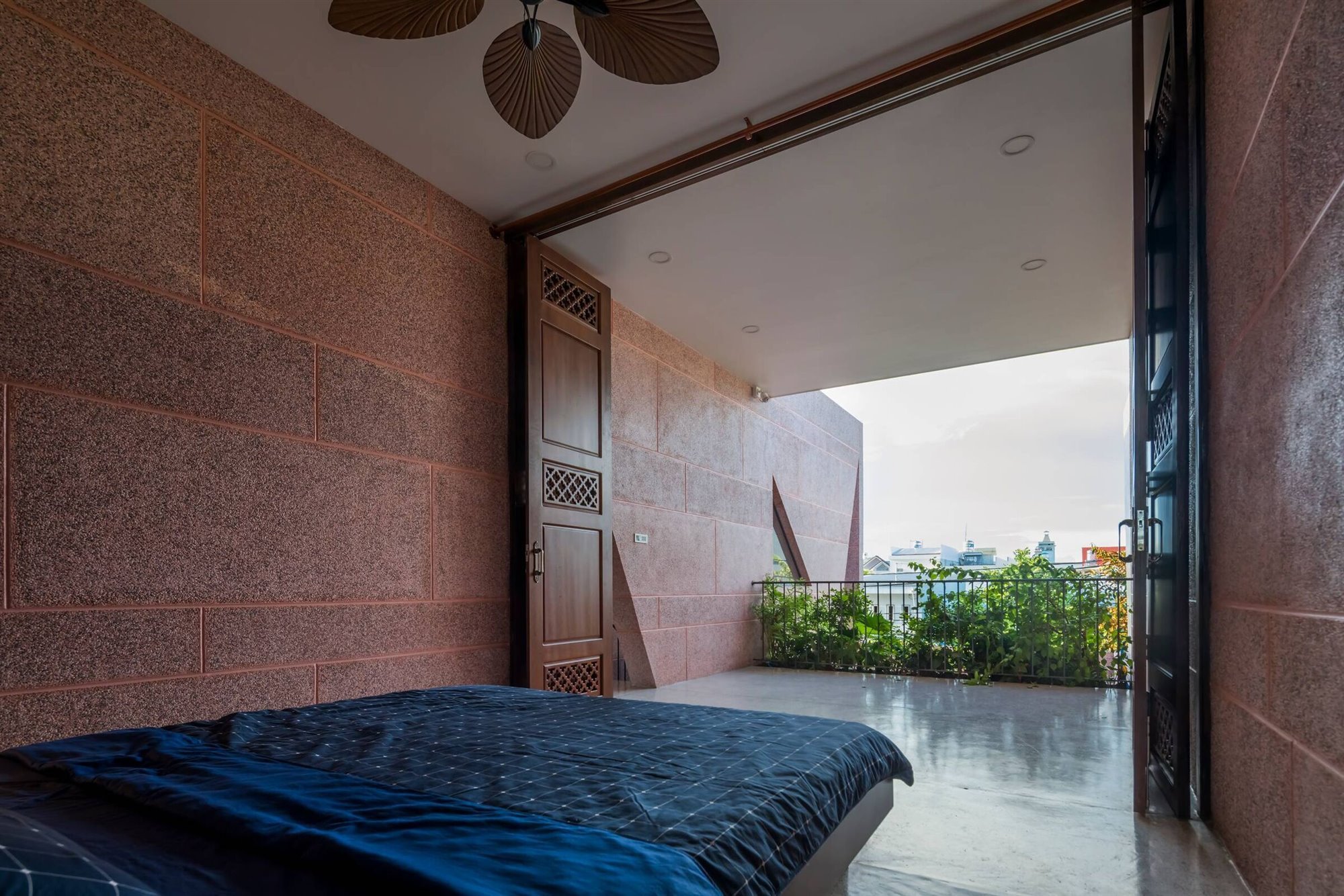 casa en vietnam dormitorio