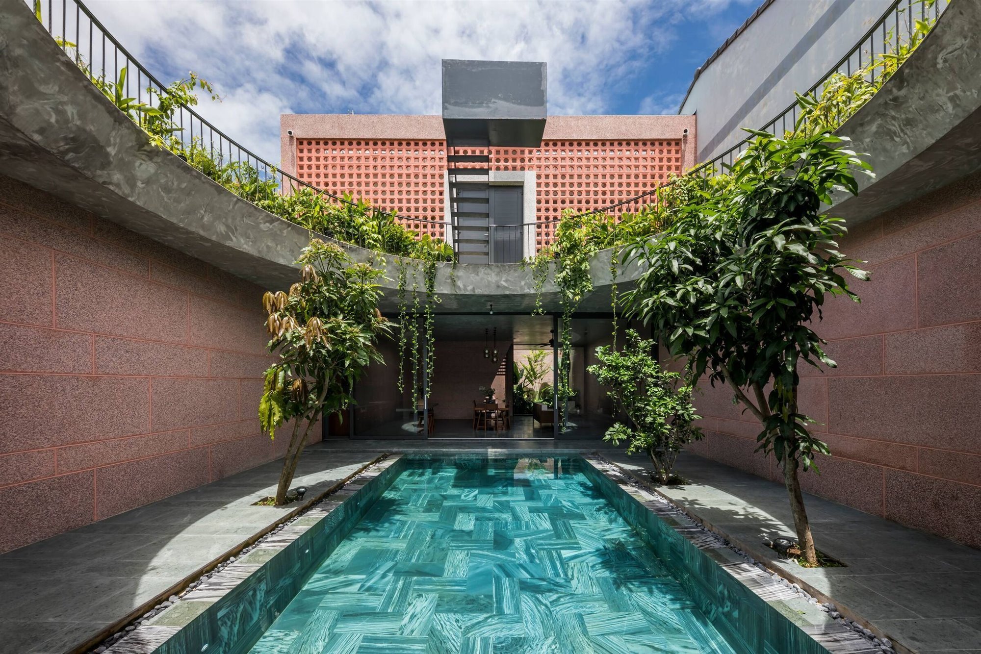 casa vietnam piscina
