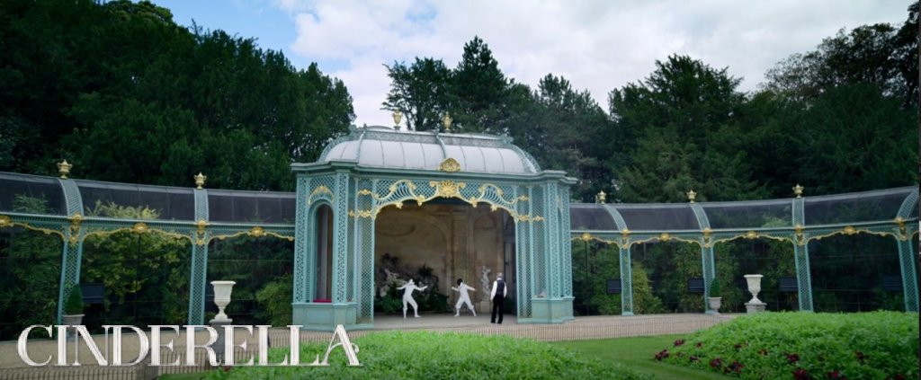 Castillo Waddesdon Manor de la nueva película Cenicienta en la película