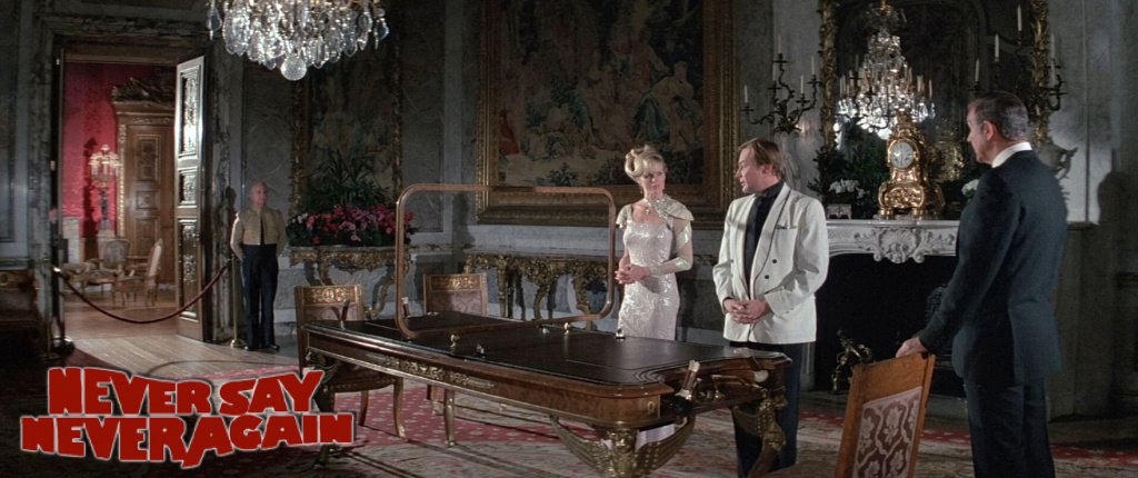 Castillo Waddesdon Manor en la película de James Bond Nunca digas nunca jamás 