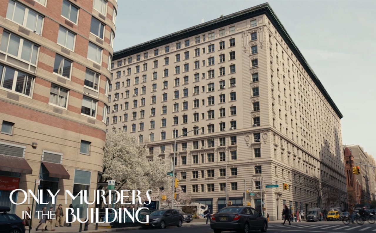 Para el exterior se ha elegido el edificio The Belnord de Nueva York.