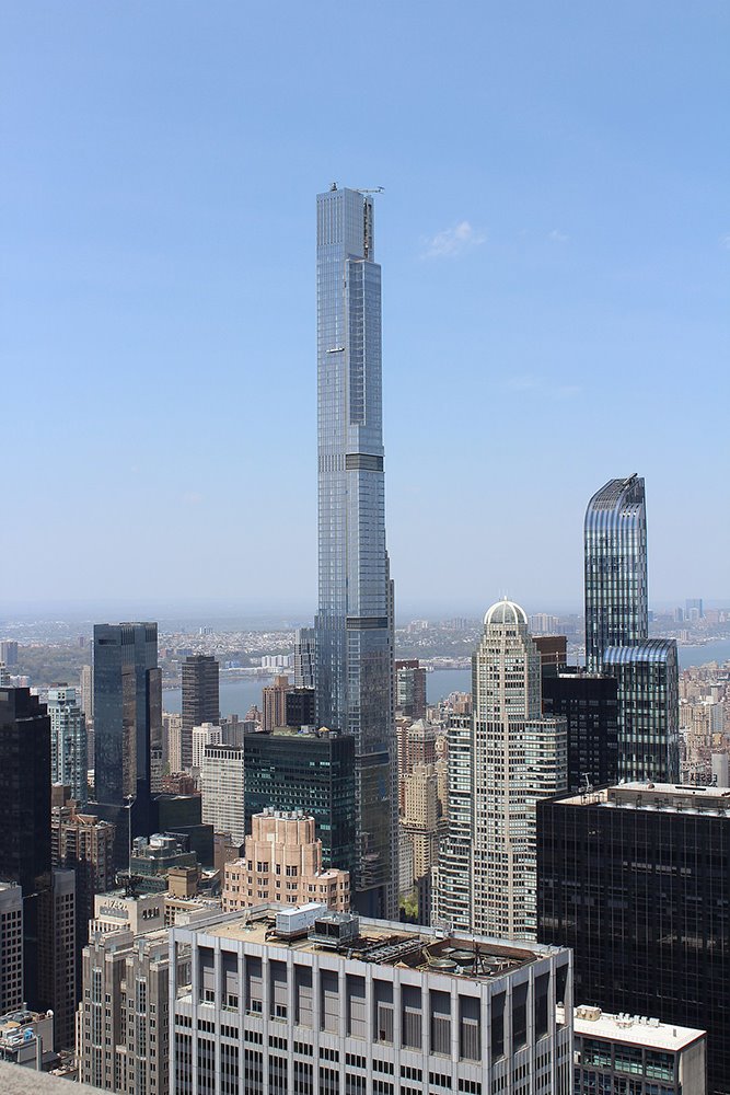 rascacielos nueva york Central Park Tower April 2021