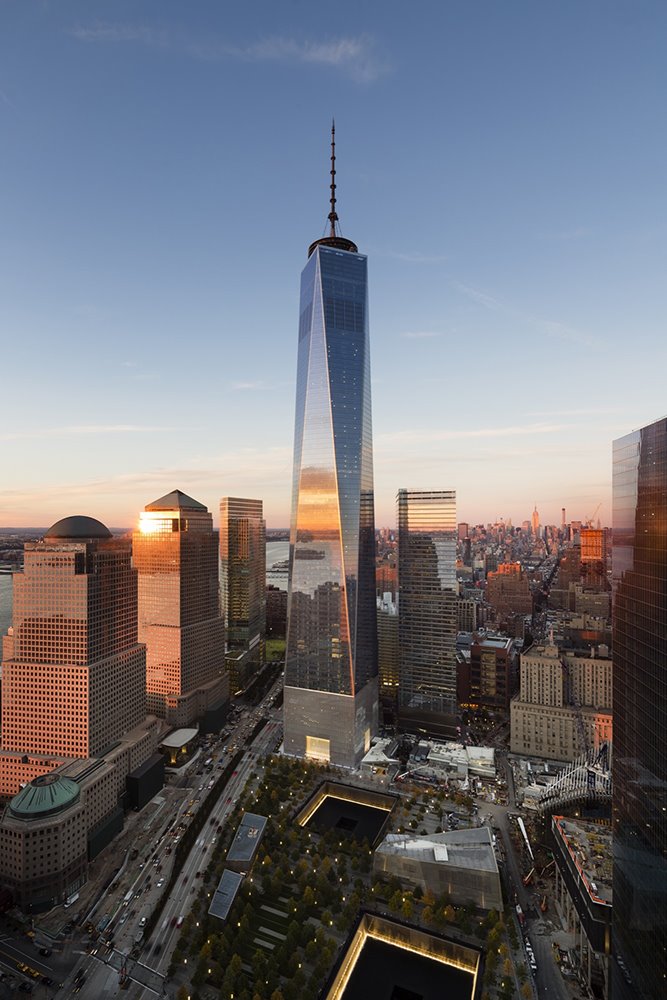 rascacielos nueva york One World Trade Center SOM foto James Ewing