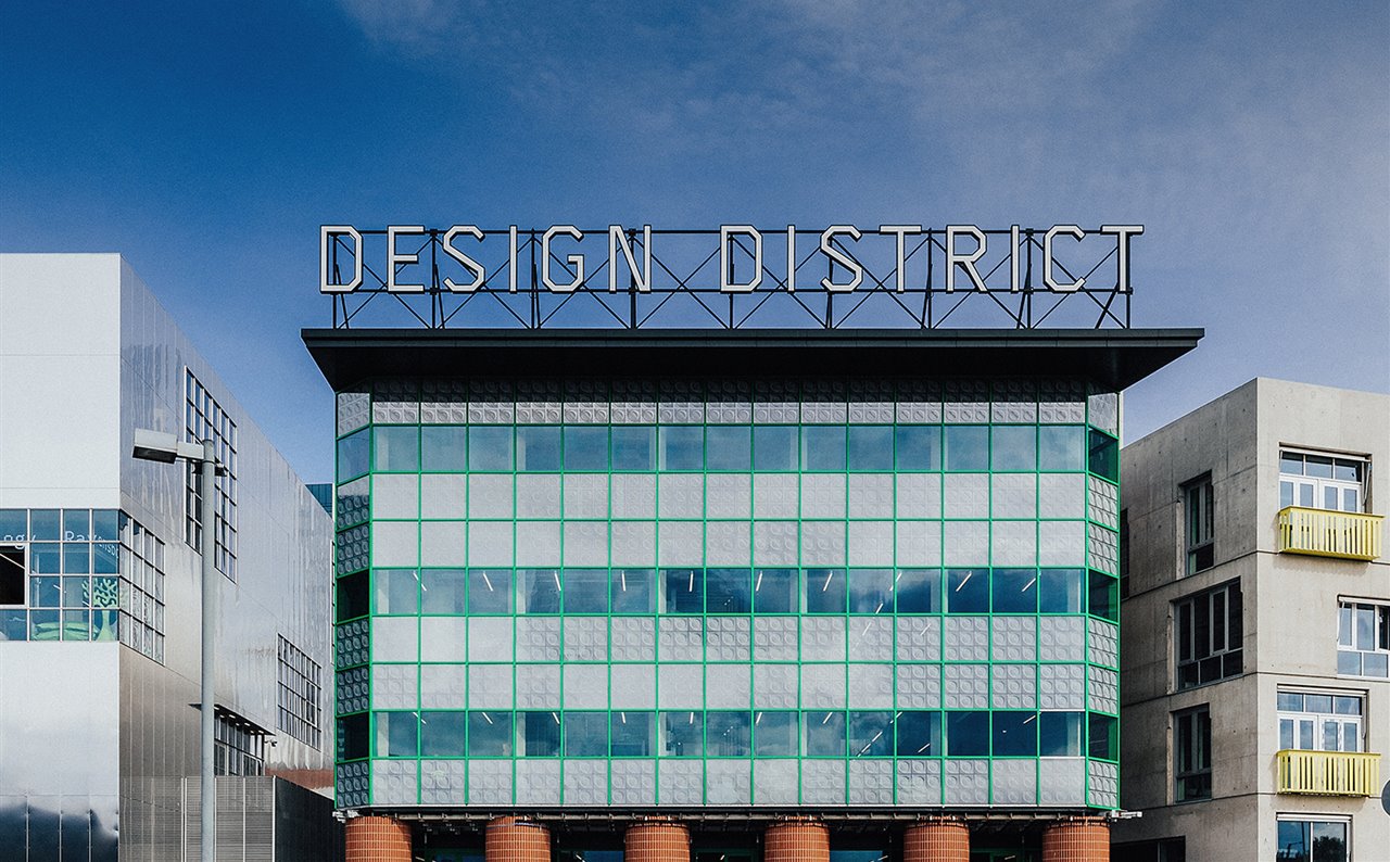 El nuevo Design District de Londres se ubica en el área de Greenwich Peninsula, a un minuto de la estación de metro North Greenwich.
