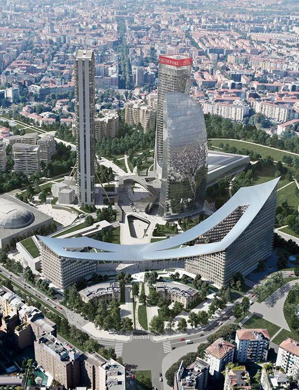 BIG Architects levanta en Milán la cubierta fotovoltaica urbana más grande de Europa