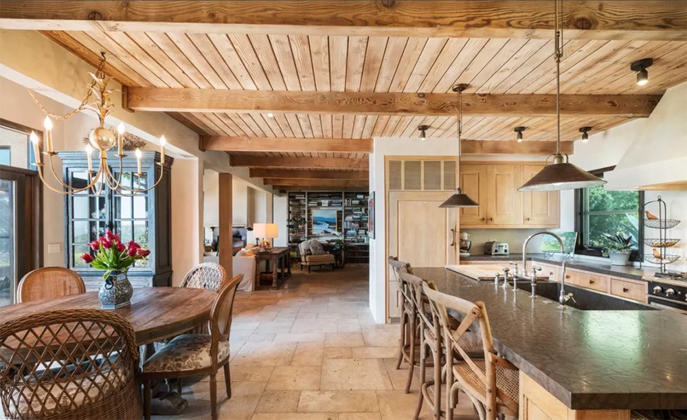 Casa de la actriz Brie Larson en Malibu cocina