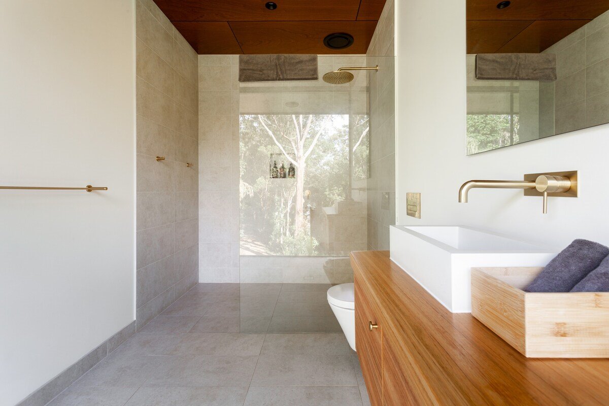 Casa de la serie Nine Perfect Strangers en alquiler baño