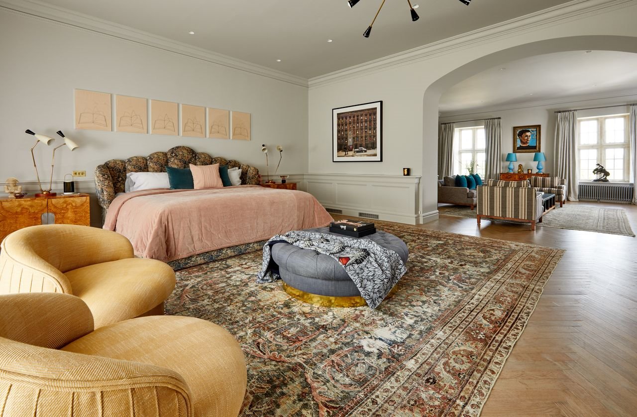 Casa del cantante Robbie Williams habitación