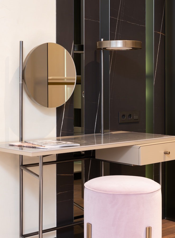 Detalles decorativos que aportan lujo tocador