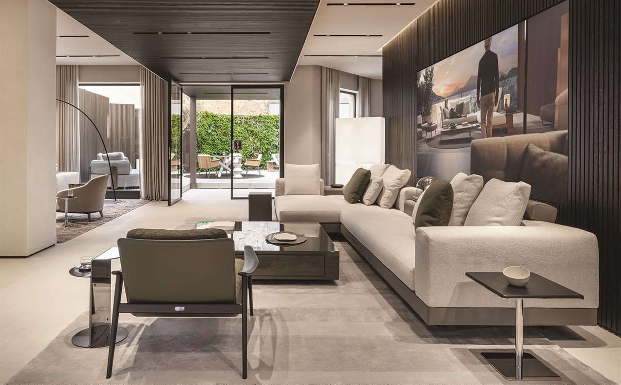 Minotti Mallorca, la primera flagship store de la marca en Mallorca, en colaboración con Terraza Balear.