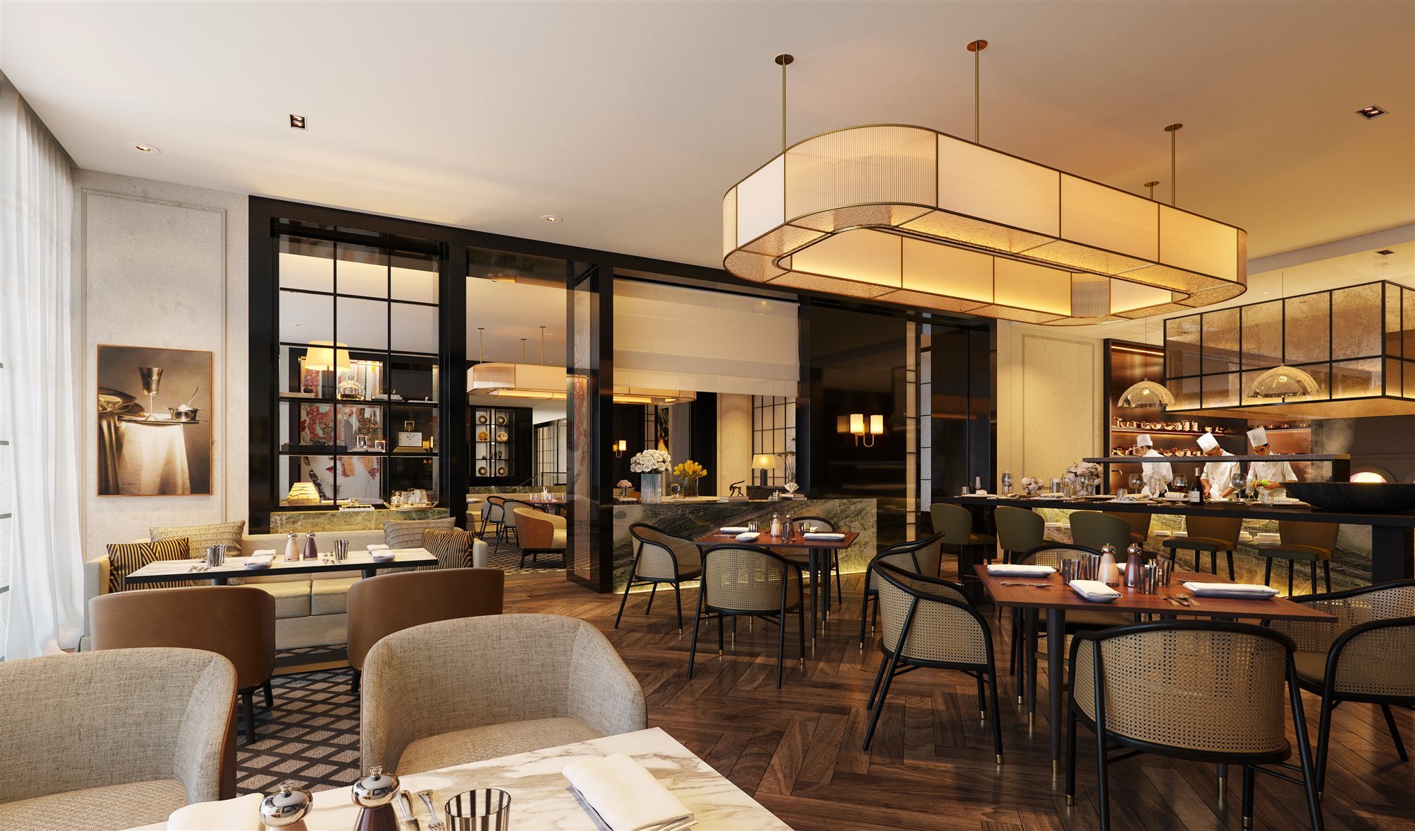 restaurante del hotel Rosewood Villa Magna. RWVMM RestauranteHotel