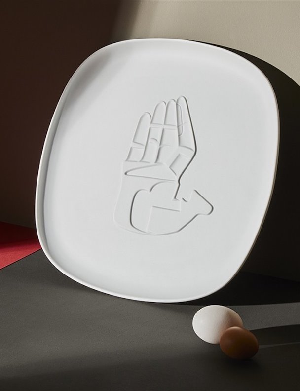 Con esta vajilla pondrás a Le Corbusier en tu mesa