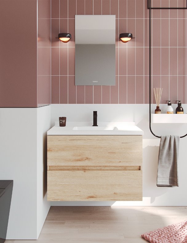 Natural, la última línea de baños de Krion, aúna la vanguardia con el mejor diseño