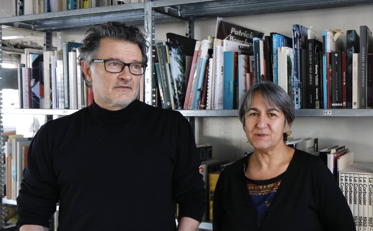 La pareja de arquitectos Anne Lacaton y Jean-Philippe Vassal.