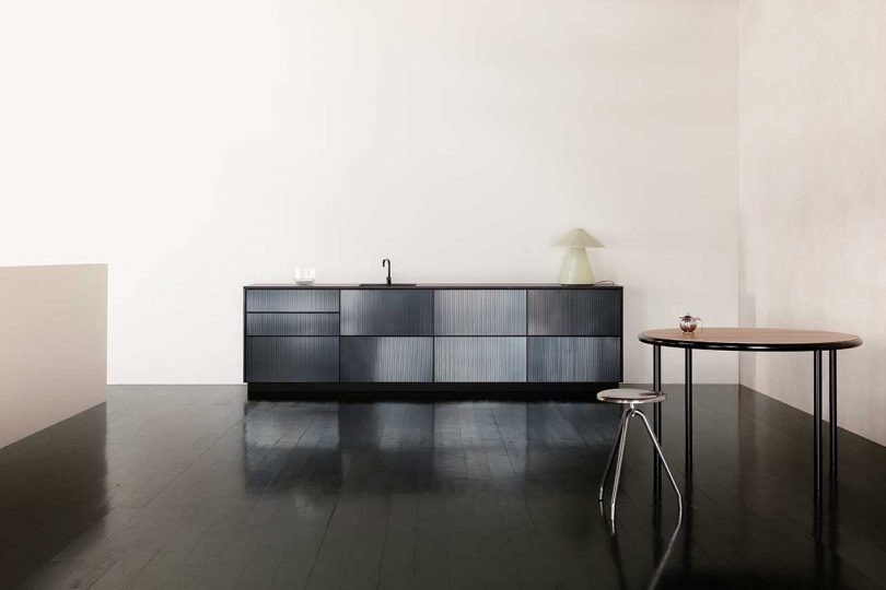 cocina de nouvel en negro