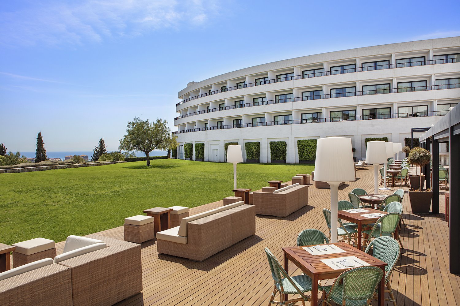 Hotel Dolce Sitges terraza