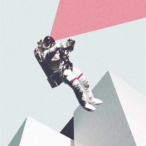 Tienes que conocer a este artista del collage y sus obras surrealistas