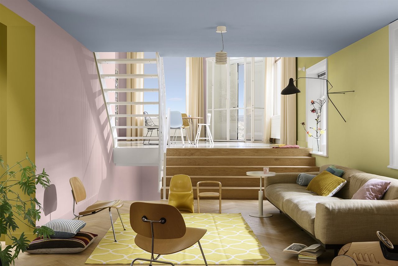 La paleta Workshop propone una colección multicolor, alegre, ligera y perfecta para reinventar el hogar y zonificar un espacio multifuncional.