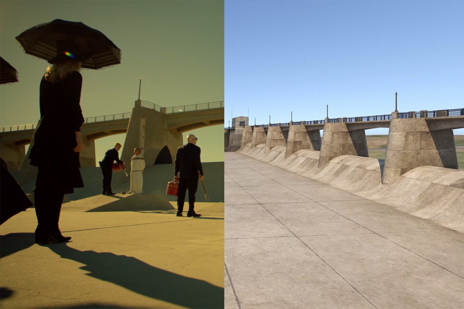 Sepulveda Dam donde se rodó American Horror Story Apocalypse