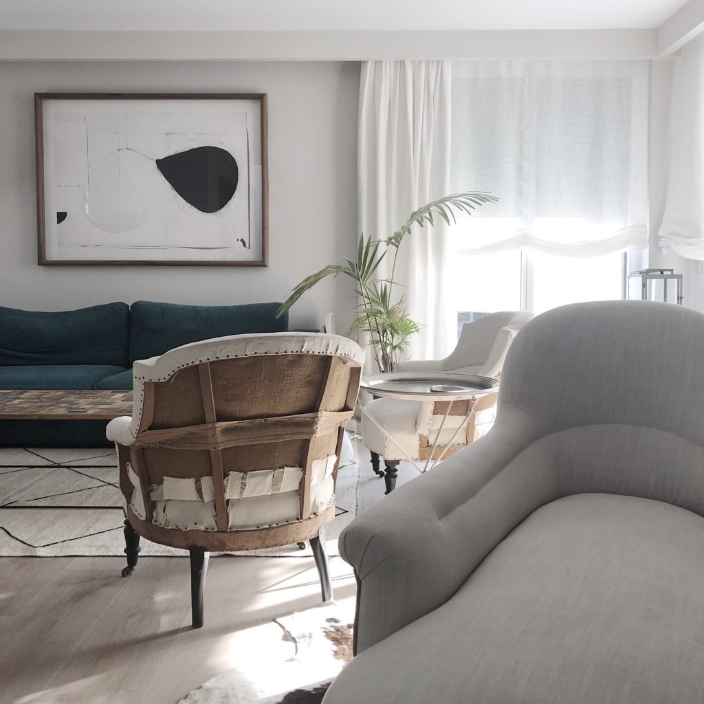 Vivienda en Madrid con interiorismo y decoración de Burondo. 
