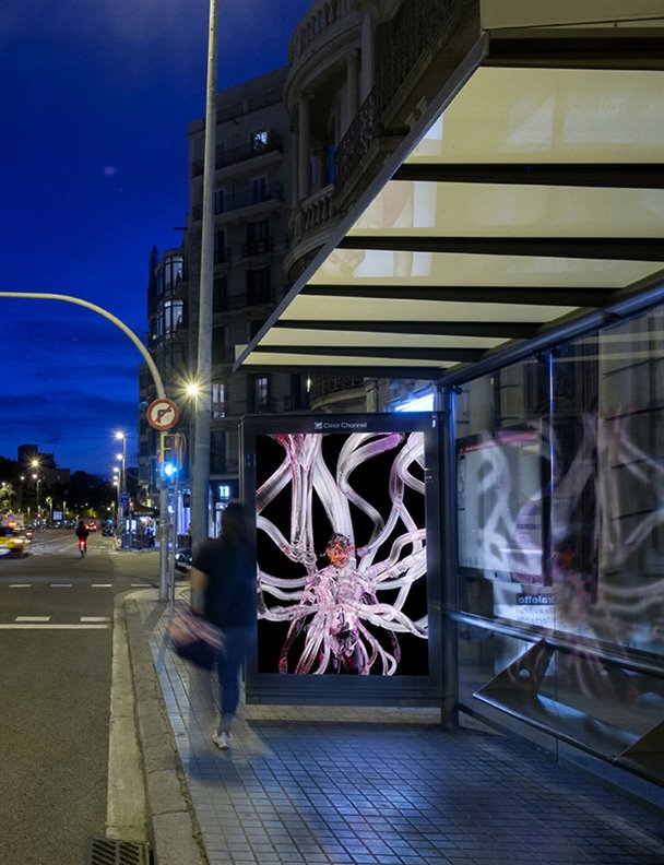El festival Mira llena las calles de Barcelona de arte digital
