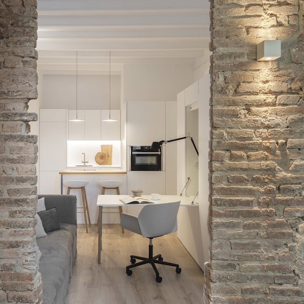 casa cápsula susanna cots cocina