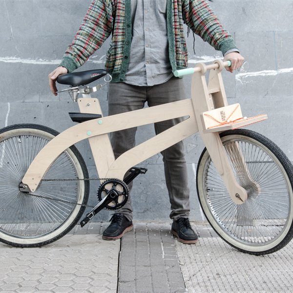 Una bicicleta que puedes fabricar tú mismo con impresión 3D