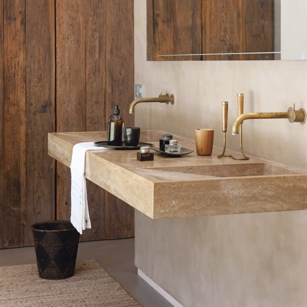 Estilo rústico moderno en el baño: los trucos para conseguirlo