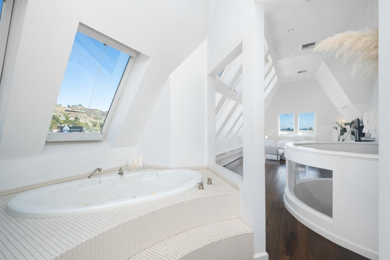 Apartamento en el que vivió Marilyn Monroe en West Hollywood baño