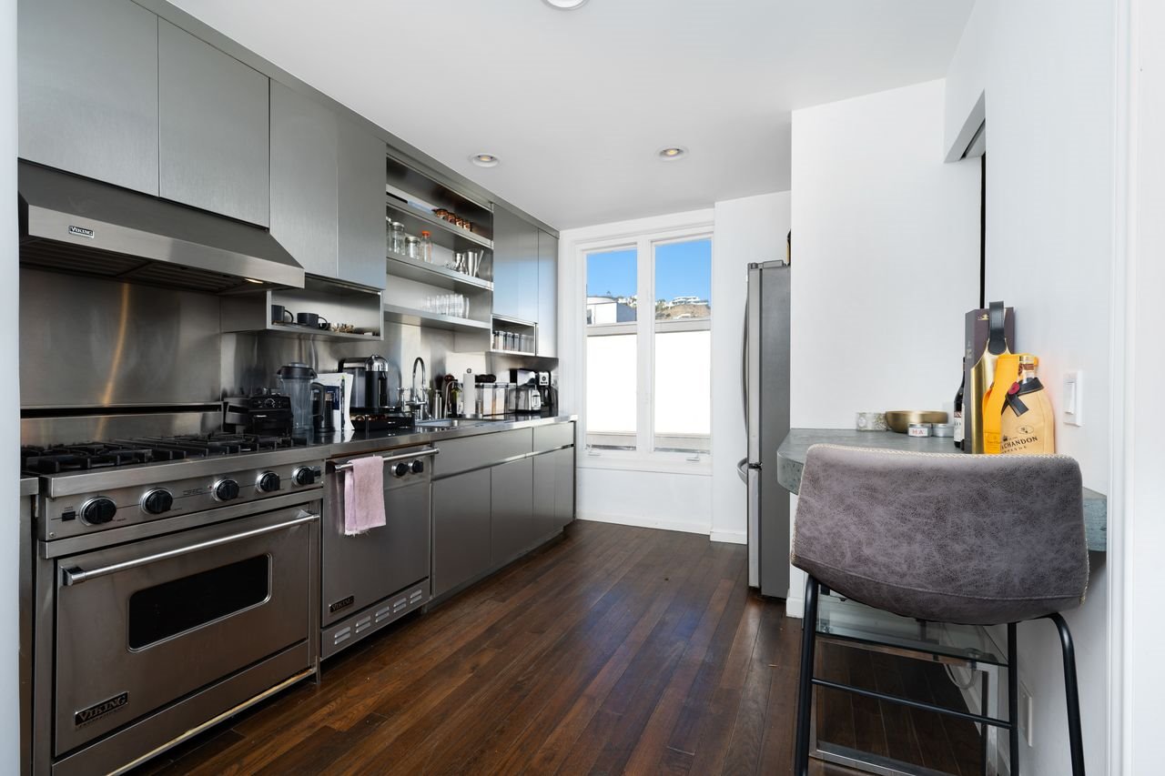 Apartamento en el que vivió Marilyn Monroe en West Hollywood cocina