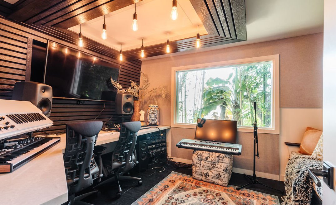 Casa de la cantante Camila Cabello estudio de música