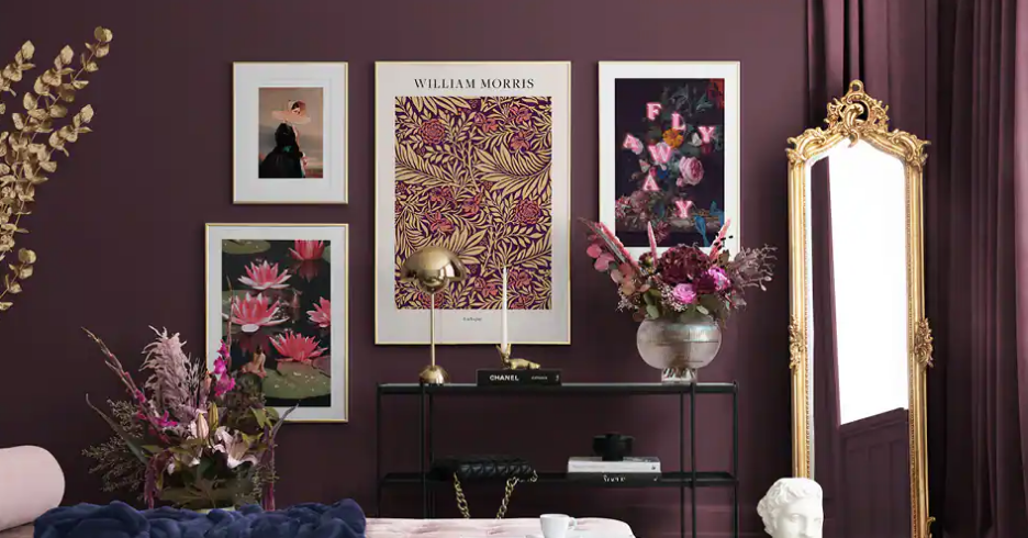 La colección Romantic Rebellion es la elección para quienes buscan una decoración glamurosa y femenina con un toque atrevido.