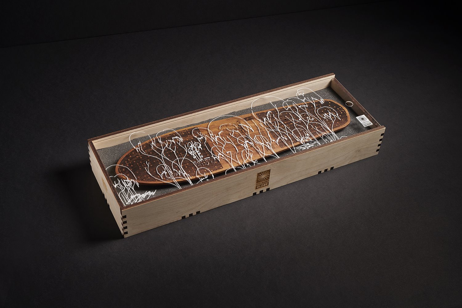 eames Eucalyptus Skateboard Box