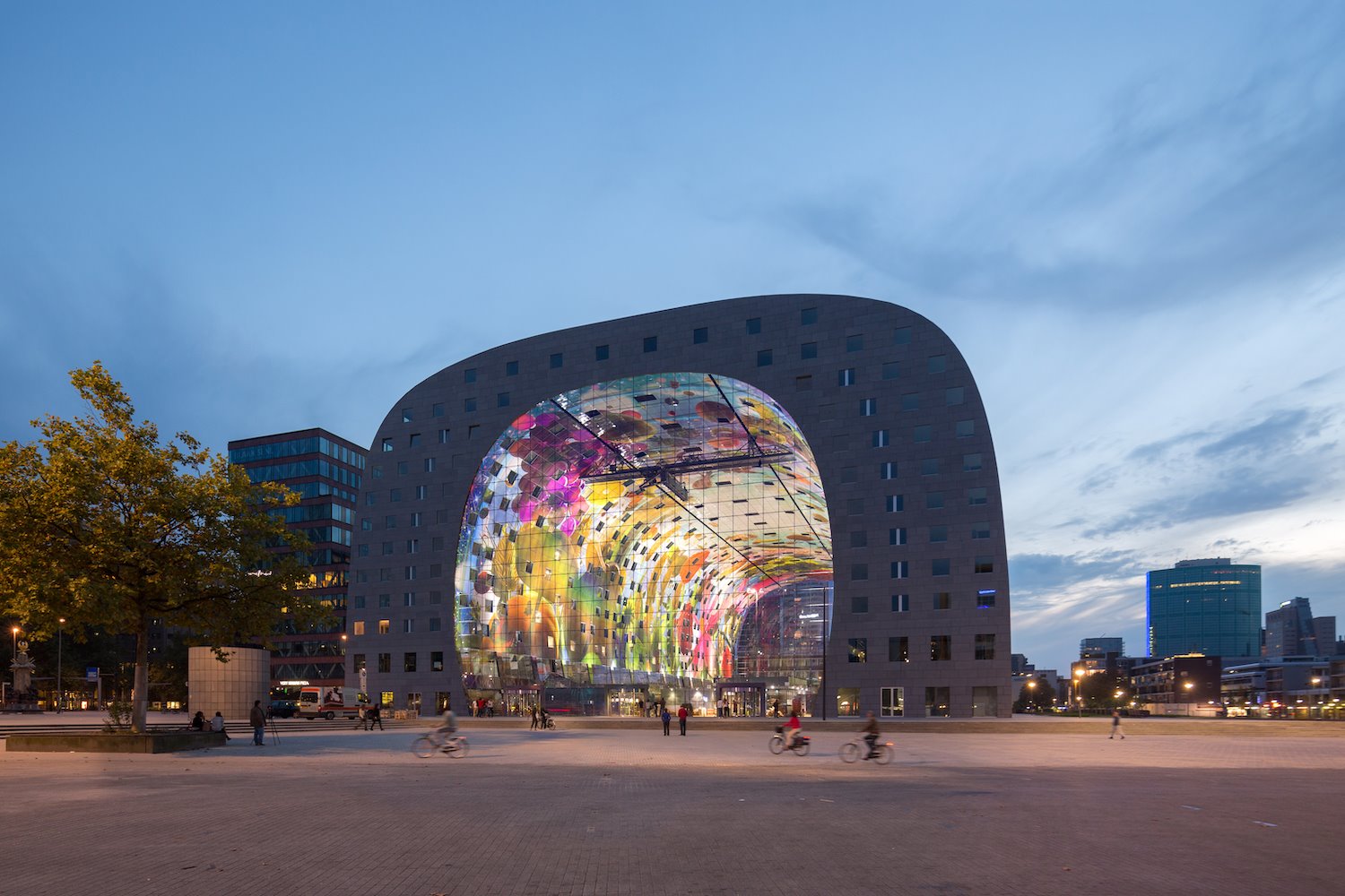 Edificio Markthal de MVDRV en Róterdam