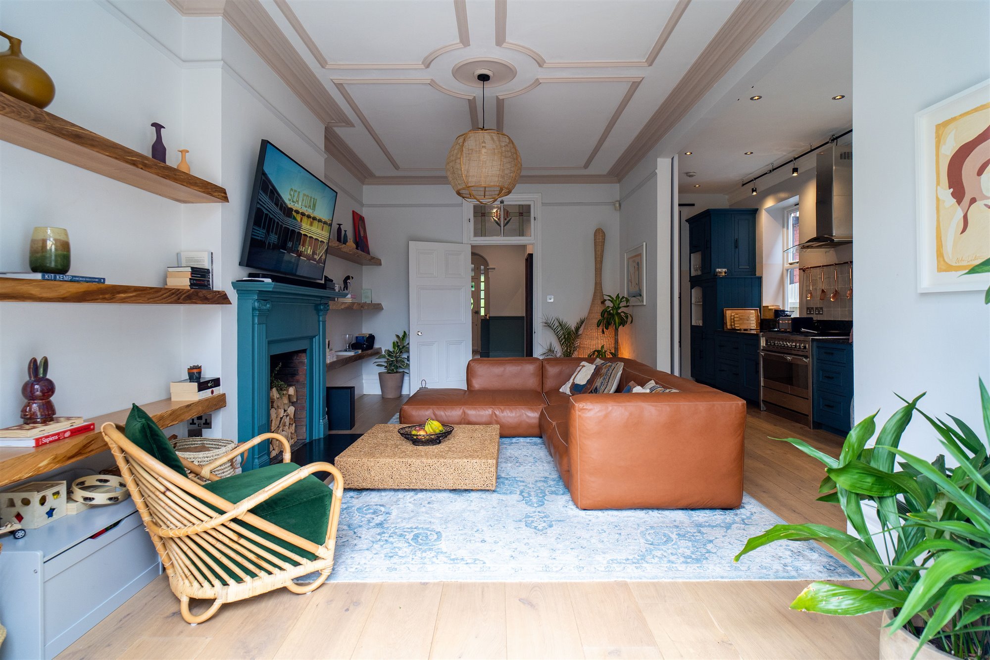 Las paredes de esta casa son la envidia del vecindario