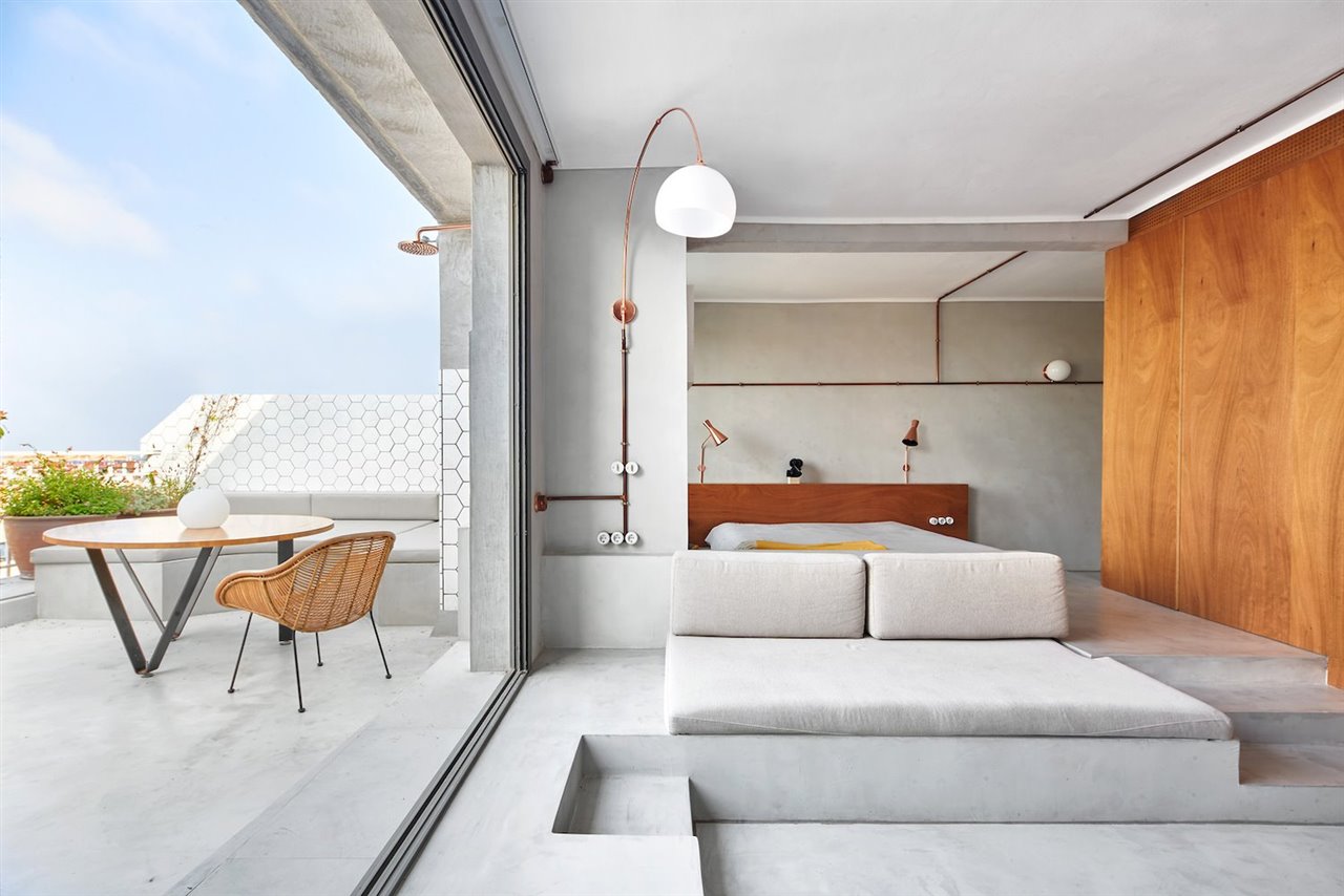 Piso Marina en Barcelona de Cometa Architects.