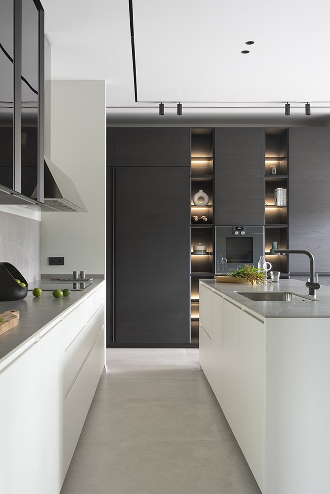 casa sant just Meritxell Ribe cocina con isla