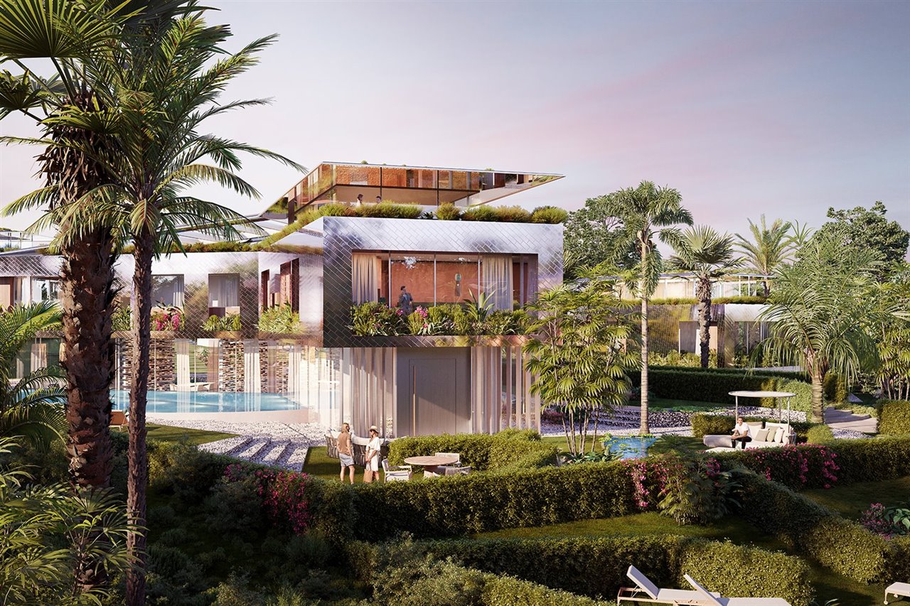 Las villas Karl Lagerfeld están concebidas para un mercado de lujo y son uno de los pocos proyectos urbanísticos internacionales con bajas emisiones de carbono.