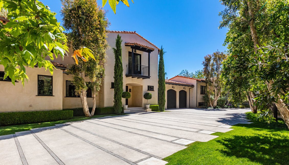 Casa de Justin Timberlake y Jessica Biel en Hollywood Hills fachada