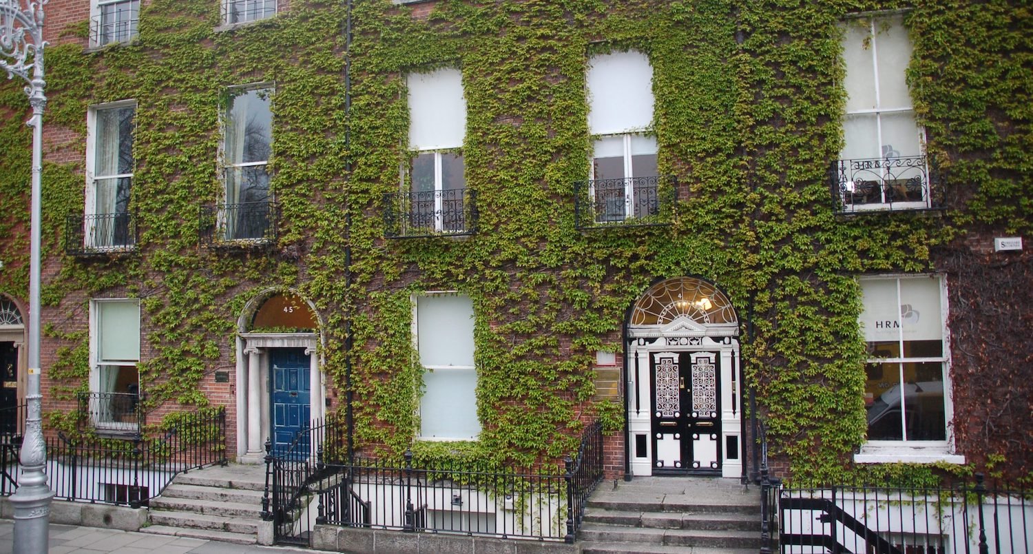 Puertas en Fitzwilliam Square en Dublín