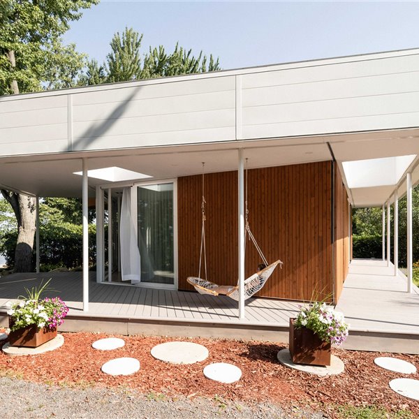 La casa de madera perfecta para disfrutar de la vida al aire libre