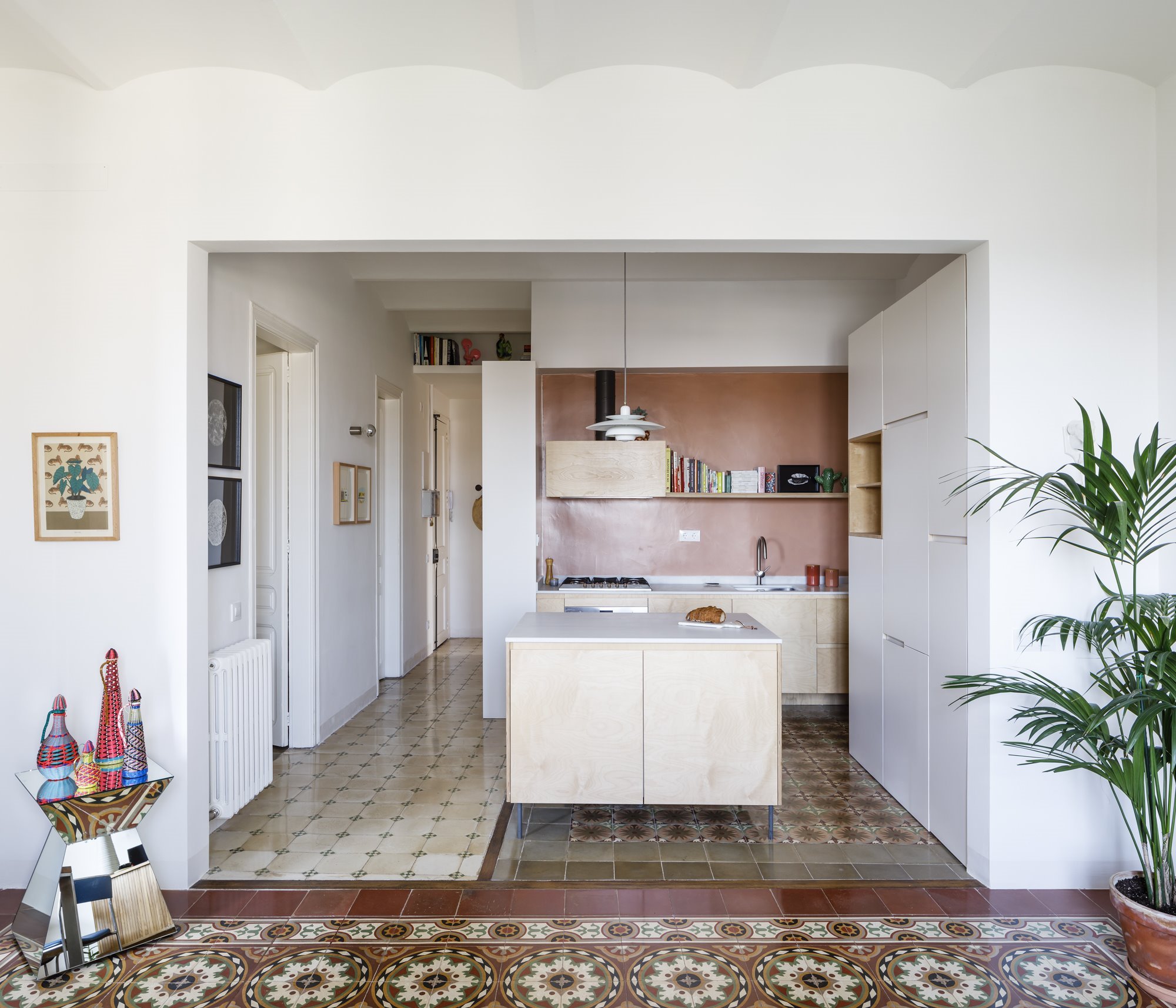 Casa reforma en Barcelona con elementos originales 2